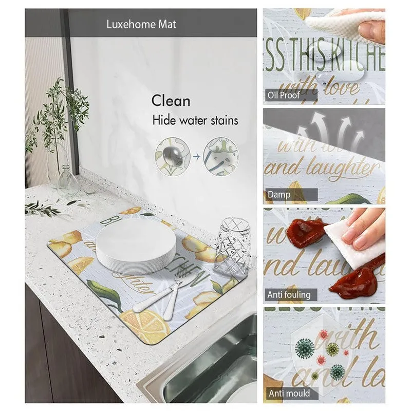 Citrina Rectangle Rubber Table Mats - Set Of Two media 5