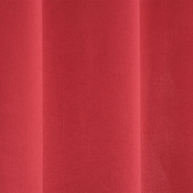 Nisha Blackout Curtain (Maroon) - Set Of Two media 3