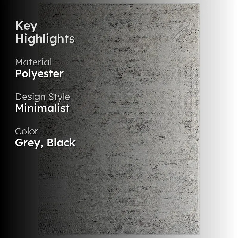 Nira Abstract Carpet - Grey media 2