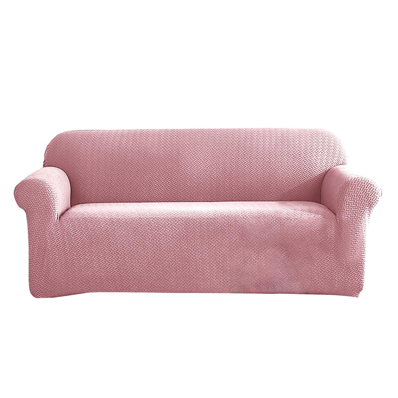 Univa Fleece Sofa Cover - Pink media 4