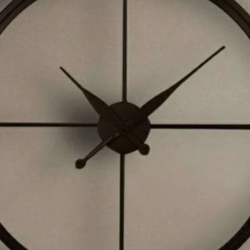 Viol Analog Metal Wall Clock media 4