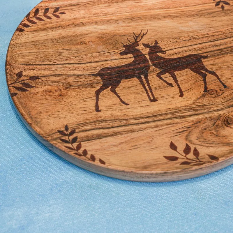 RoundCraft Wood Platter media 7