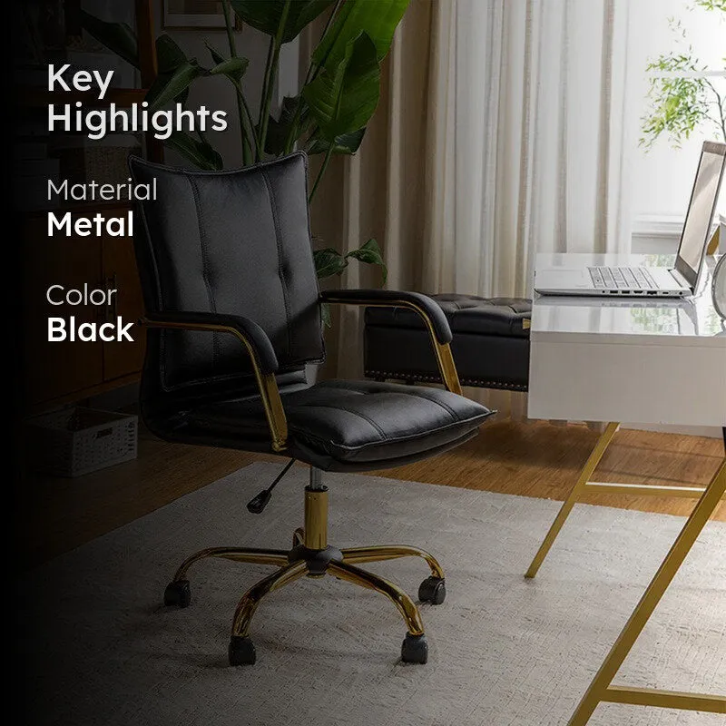 Synkra Metal Office Chair - Black media 2