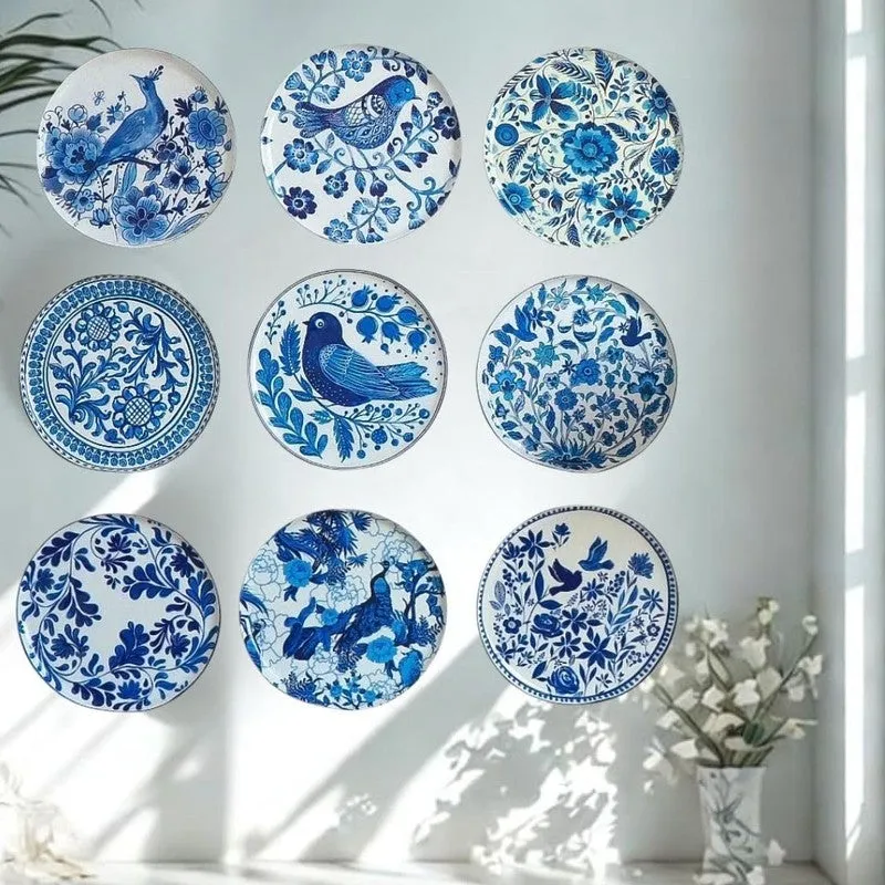 Holland Charm Wall Plate - Set Of Nine media 1