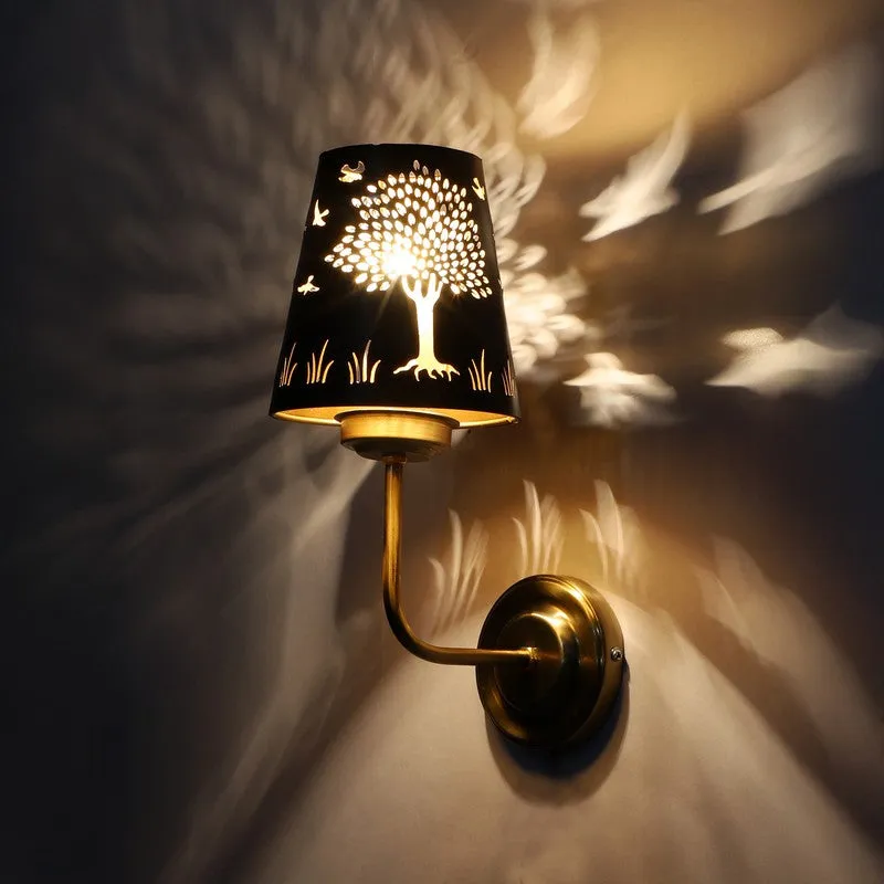 AuraCut Tree Metal Wall Lamp media 7
