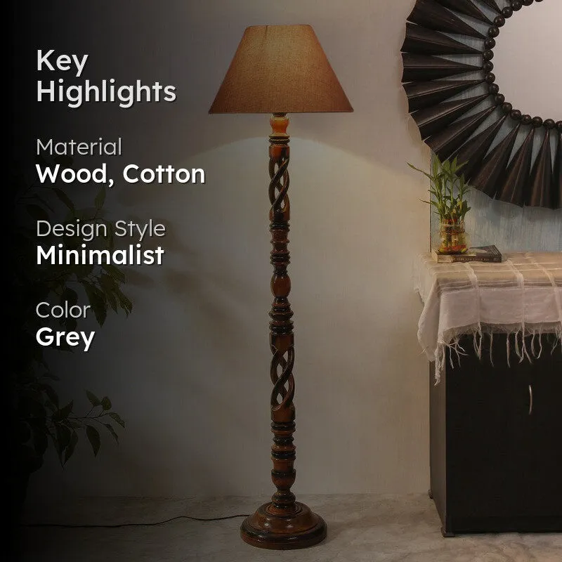 ConeCast Floor Lamp (Grey) media 2