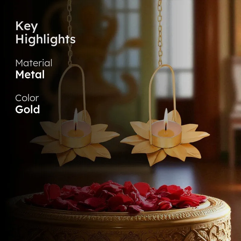 Aurion Tea Light Candle Holder - Set Of Two media 2