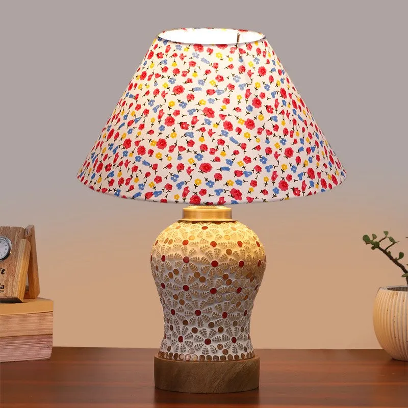 Harmyra Fleura Arbor Wooden Table Lamp - Multicolor media 3