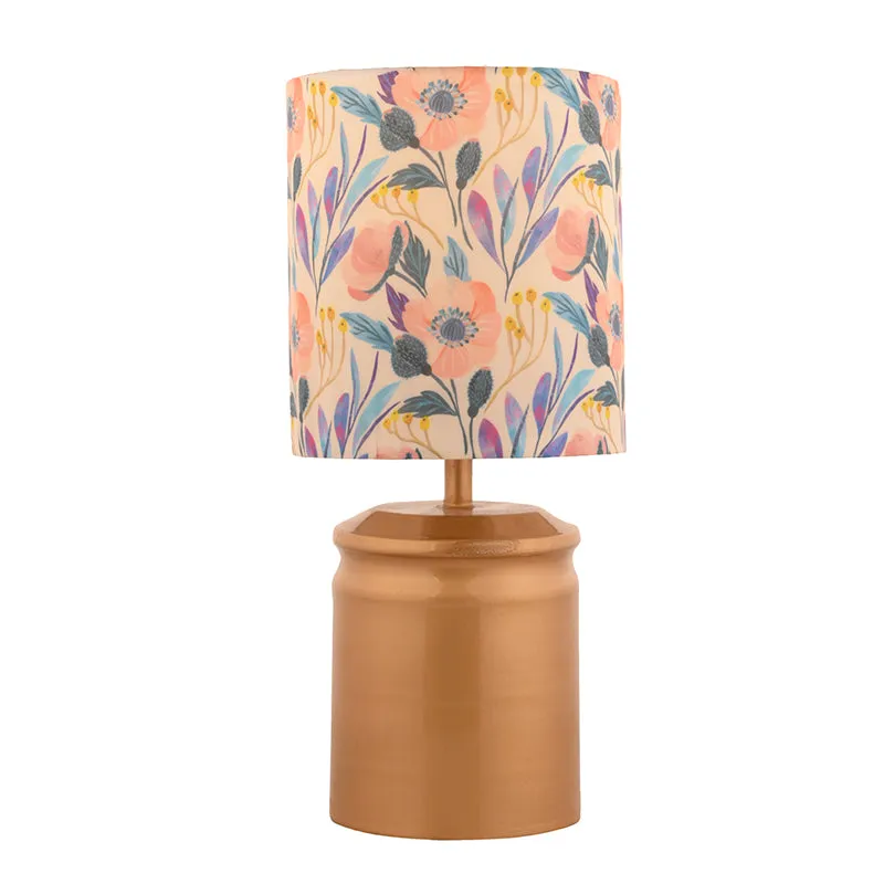 Folia Metallica Fabric Table Lamp - Multicolor media 4