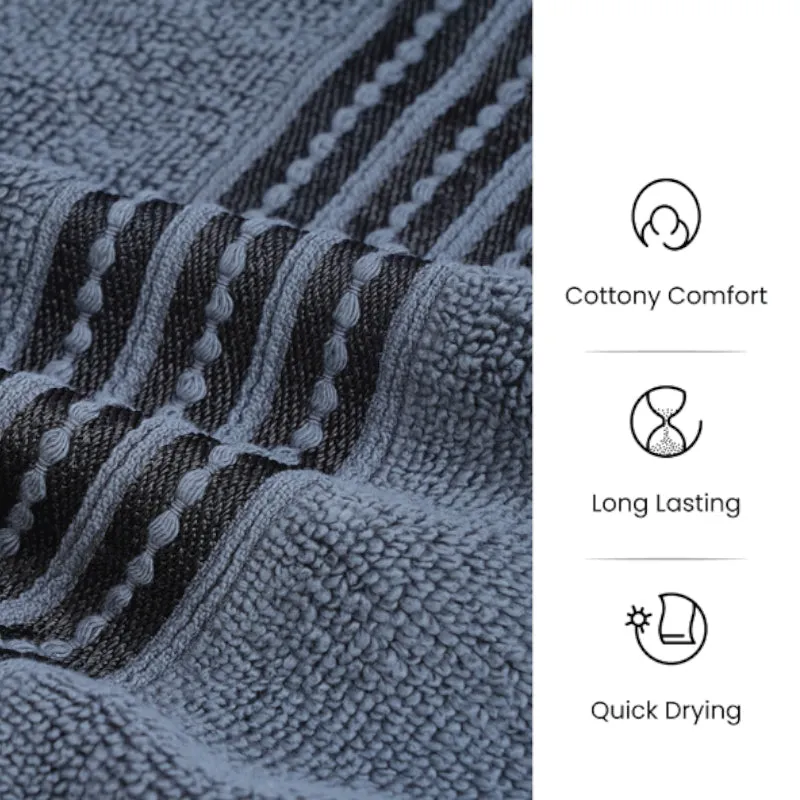 Micro Cotton LuxeDry Soothe Bath Towel - Dark Grey media 7