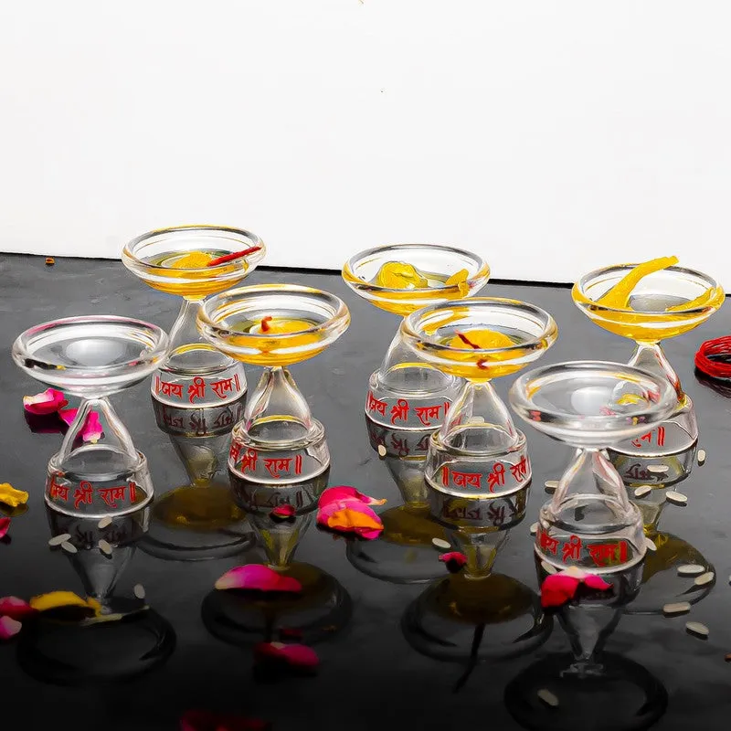 Aaradhya Sacred Light Diya (Set Of Seven) - Set Of Seven media 1