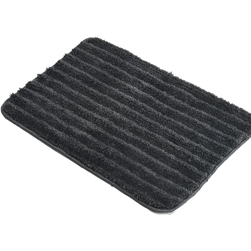 Joen Anti Skid Bath Mat (Grey) - Set Of Three media 5