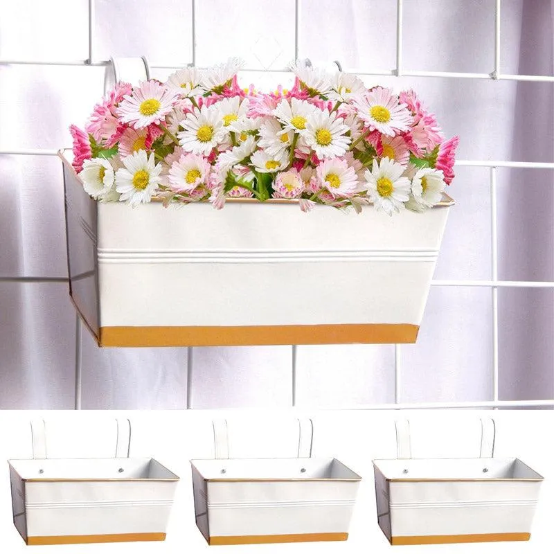 Adro Planter (White) - Set Of Three media 1