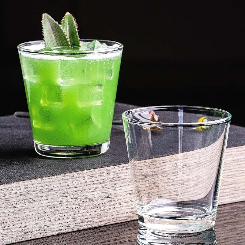 Sleek Cut Glass Tumbler (260 ML) - Set Of Six media 3