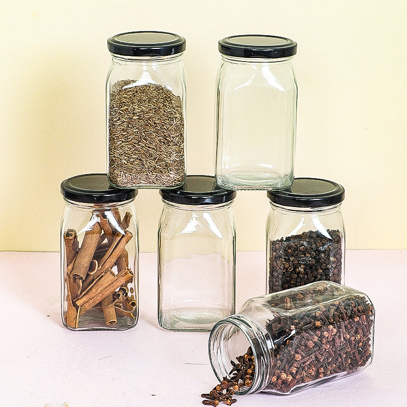 Miros Storage Jar (400 mL Each) - Set Of Six