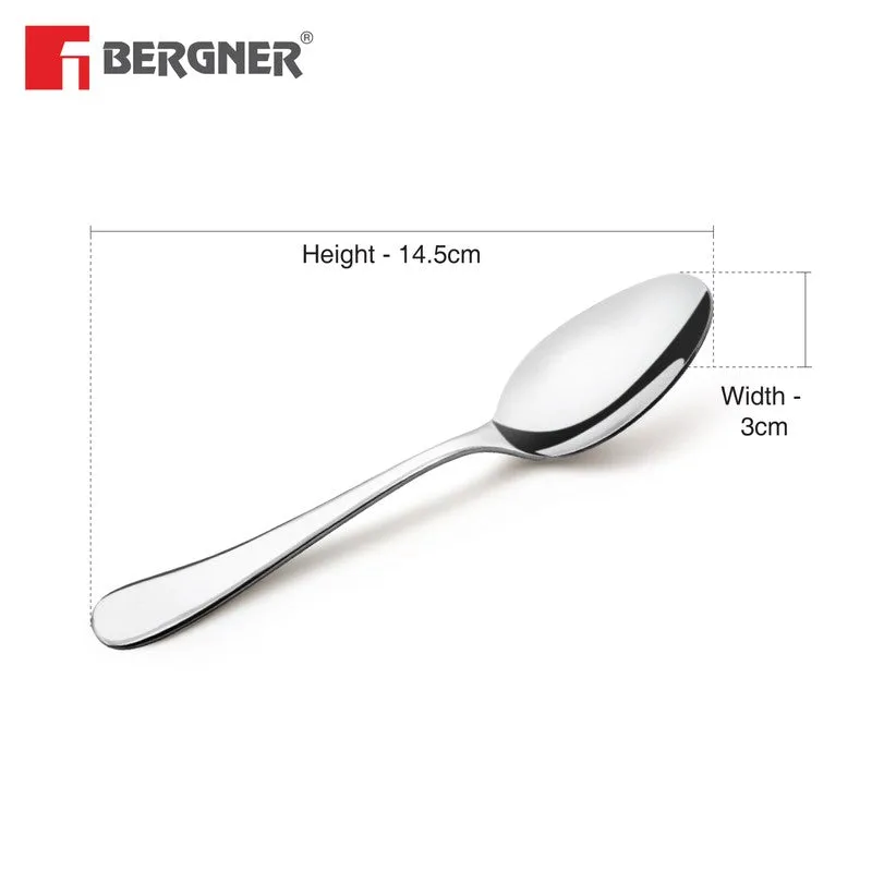 Baguette Stainless Steel Tea Spoon - Set of Six media 10