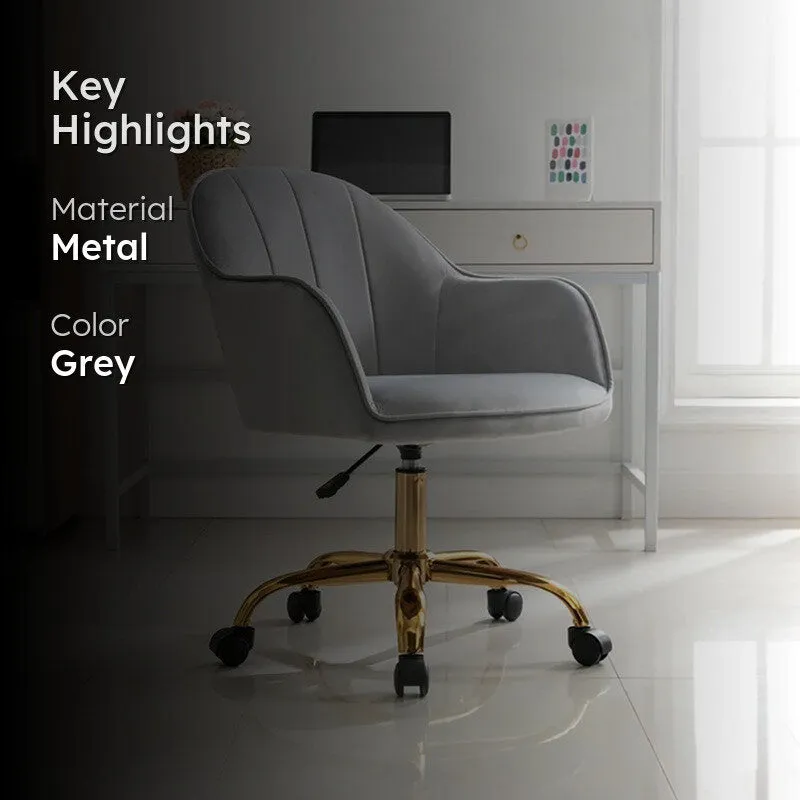 Chairon Metal Office Chair - Grey media 2