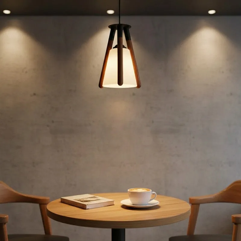 Halo Beam Glass Ceiling Lamp media 5