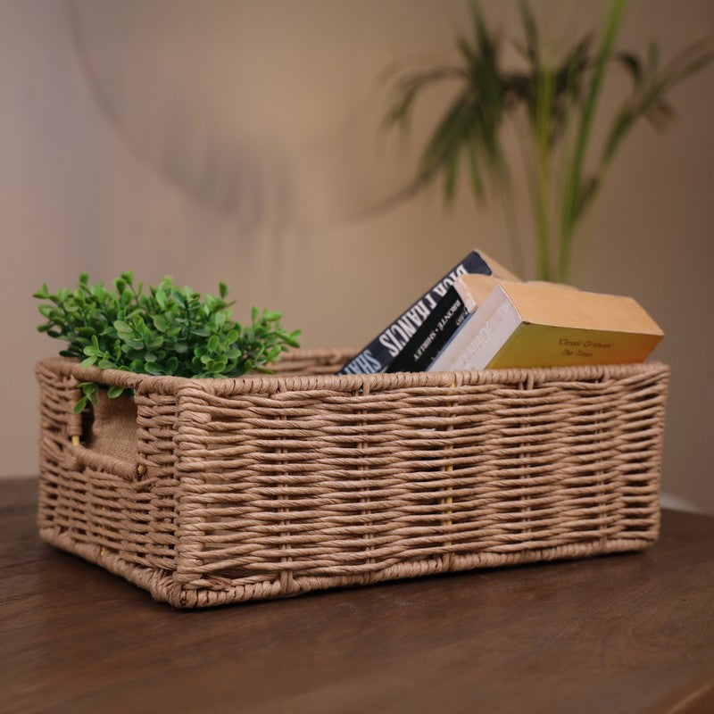Zyrlor Raffia Storage Basket media 3