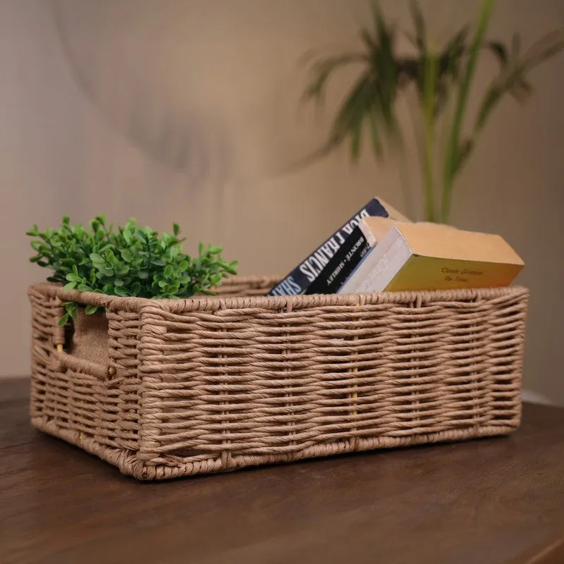 Zyrlor Raffia Storage Basket media 3