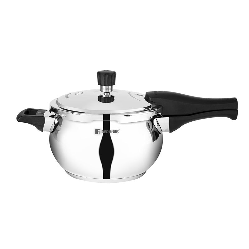 Bergner Induction Safe Triply Pressure Cooker - 3500 ml/19 Inches media 5