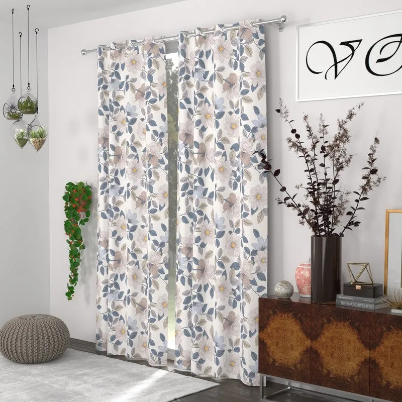 Floral Drift Curtains - Set of Two media 3