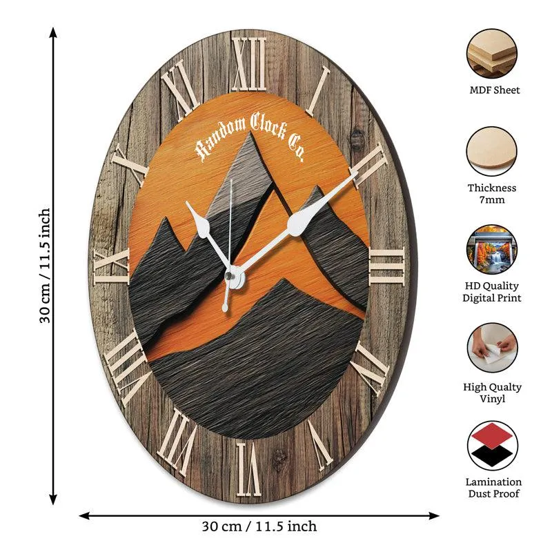 Cyclus Analog Wooden Wall Clock media 8