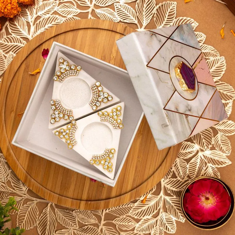 Trichakra Tealight Candle Holder media 4