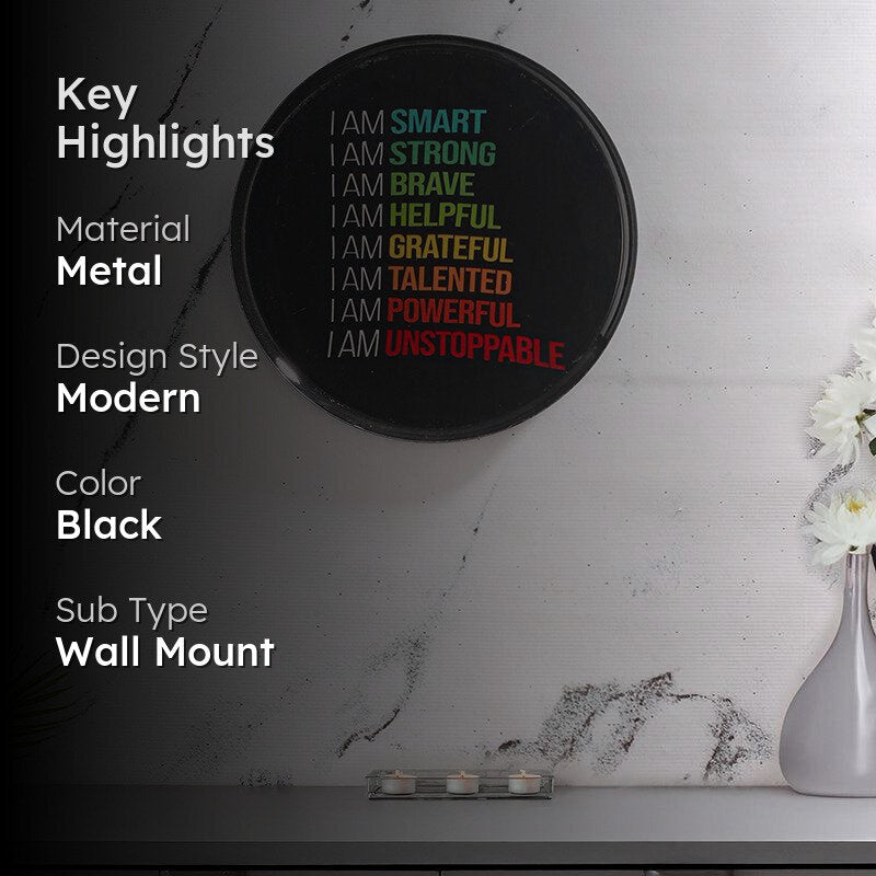 Feylin Affirmations Printed Metal Wall Plate media 2