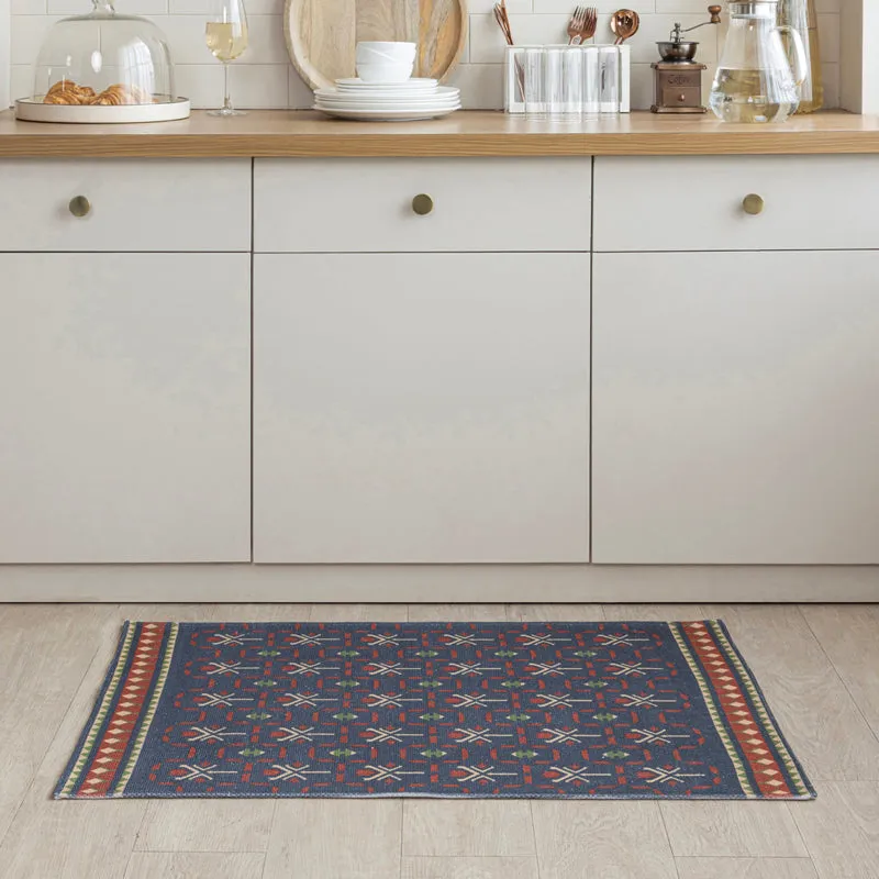 Auren Cotton Door Mats - Blue media 6