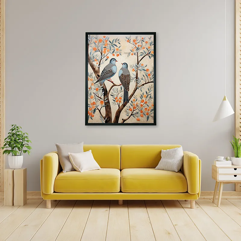 Birdie Bruna Canvas Wall Art media 5