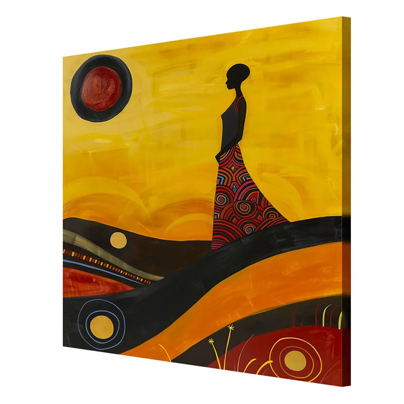 Naturalist Feminine Wall Painting media 6