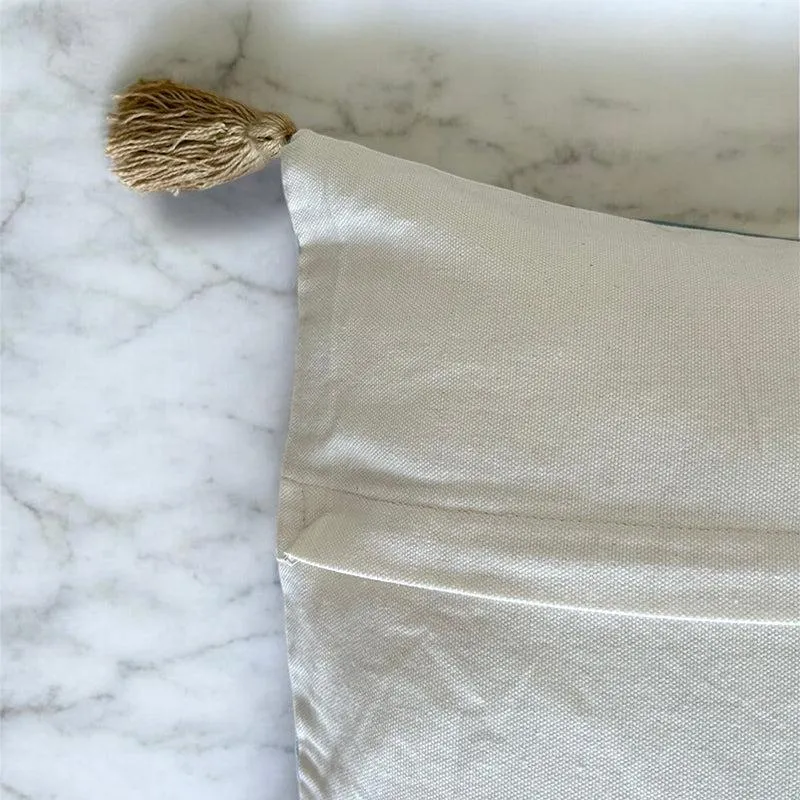 Thread Studio Embroidered Cotton Cushion Cover media 6