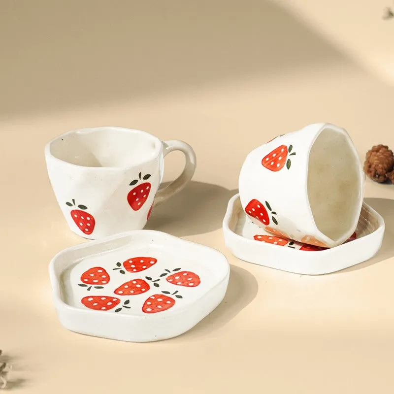 Arome Ceramic Coffee Mug (280 mL Each) - Four Piece Set media 6
