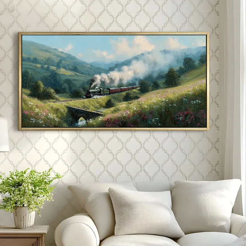 Ironwind Canvas Wall Painting With Frame media 4