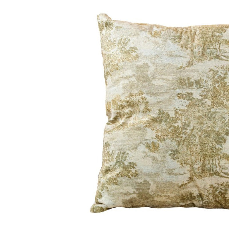 Forest Touch Cotton Velvet Cushion media 4