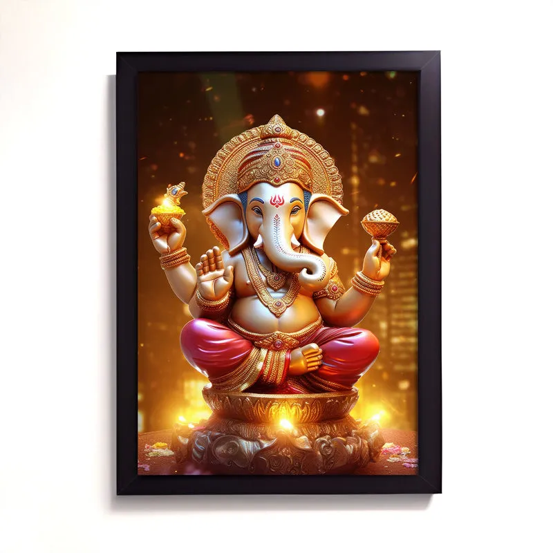 Ganesha Charitha Wall Art media 5