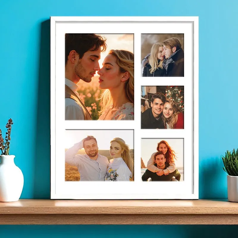 Eterna Collage Photo Frame - White media 1