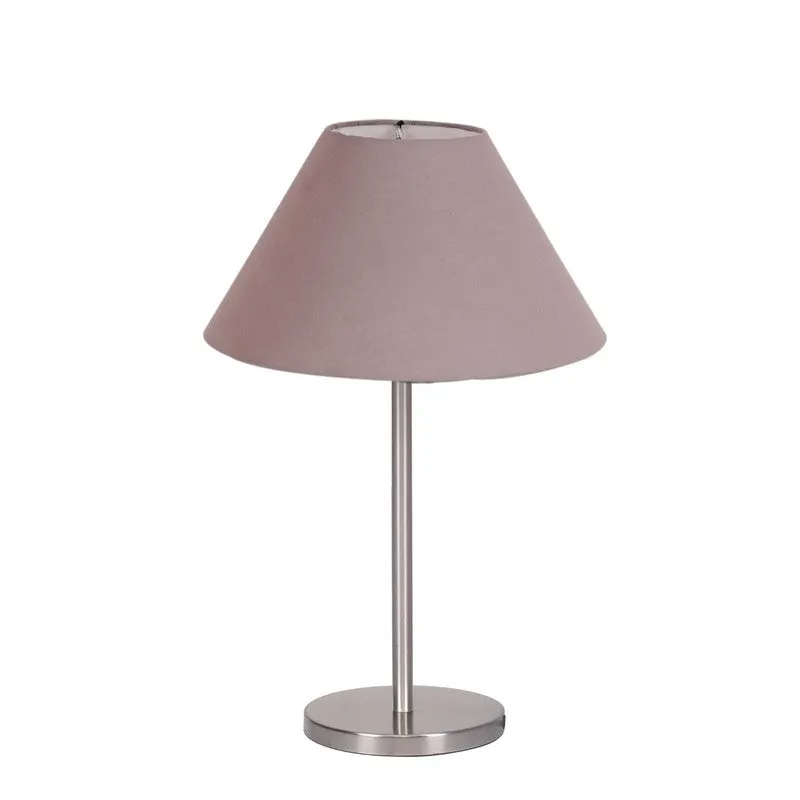 Noctra Tone Glow Metal Table Lamp - Grey media 5