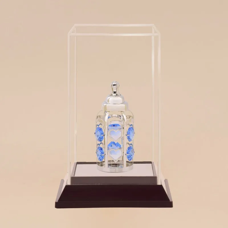 Elite Bottle Silver Plated Mild Steel Showpiece media 3