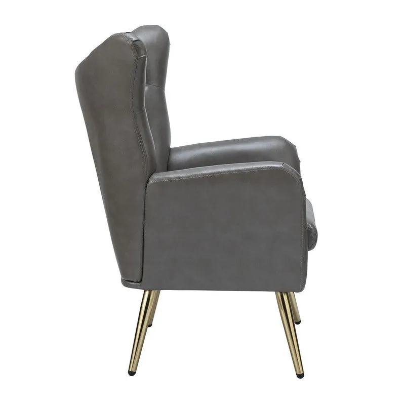 Urbano Neem Wood Lounge Chair - Grey media 6