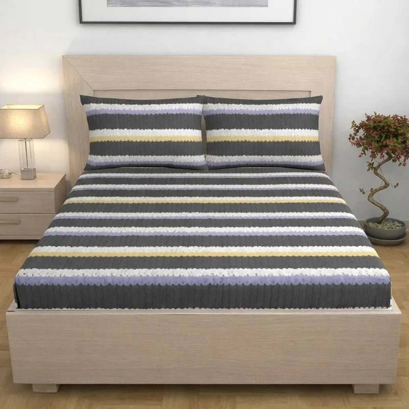 Soft Shapes Cotton Bedsheet - 300 TC media 3