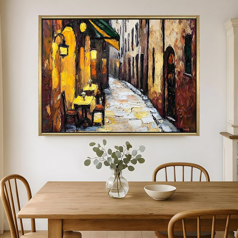 Noctara Canvas Wall Painting With Frame