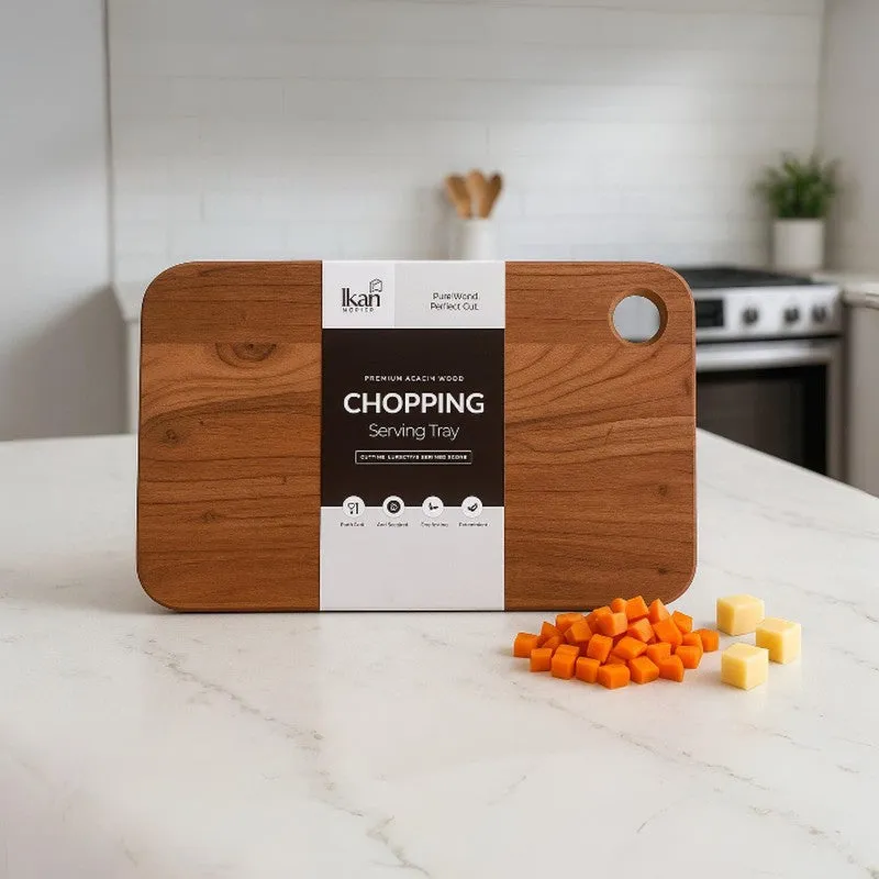 Zevricon Boho Acacia Wood Chopping Board media 3