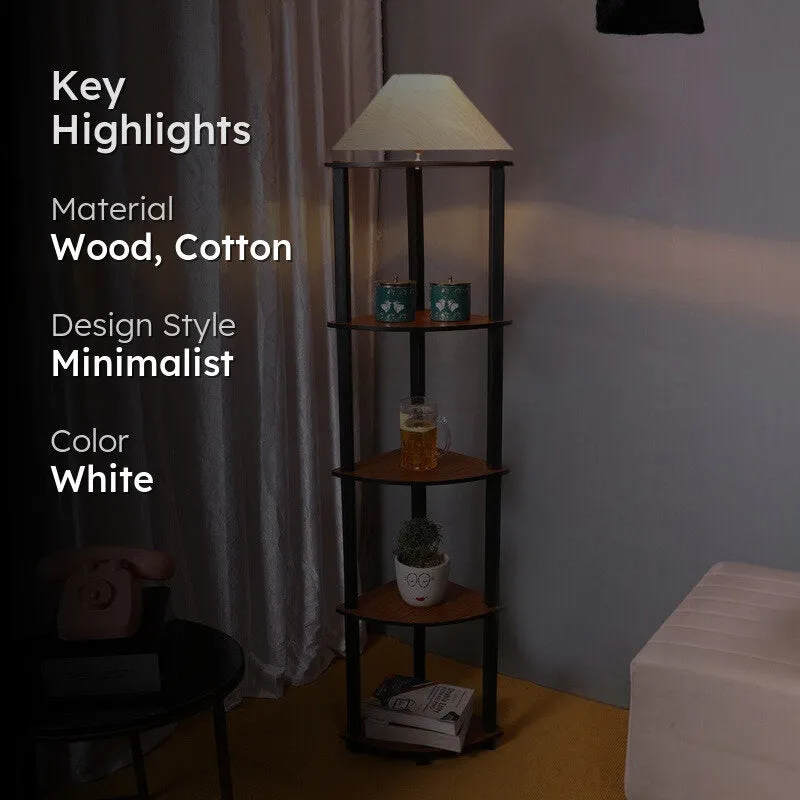ConeCharm Tower Floor Lamp (White) media 2