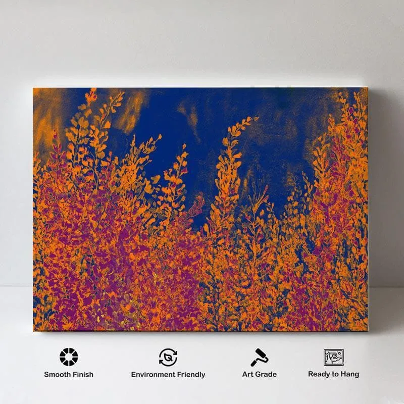 Divinity Of Beauty Flowers Canvas Wall Paintings - Gallery Wrap media 4