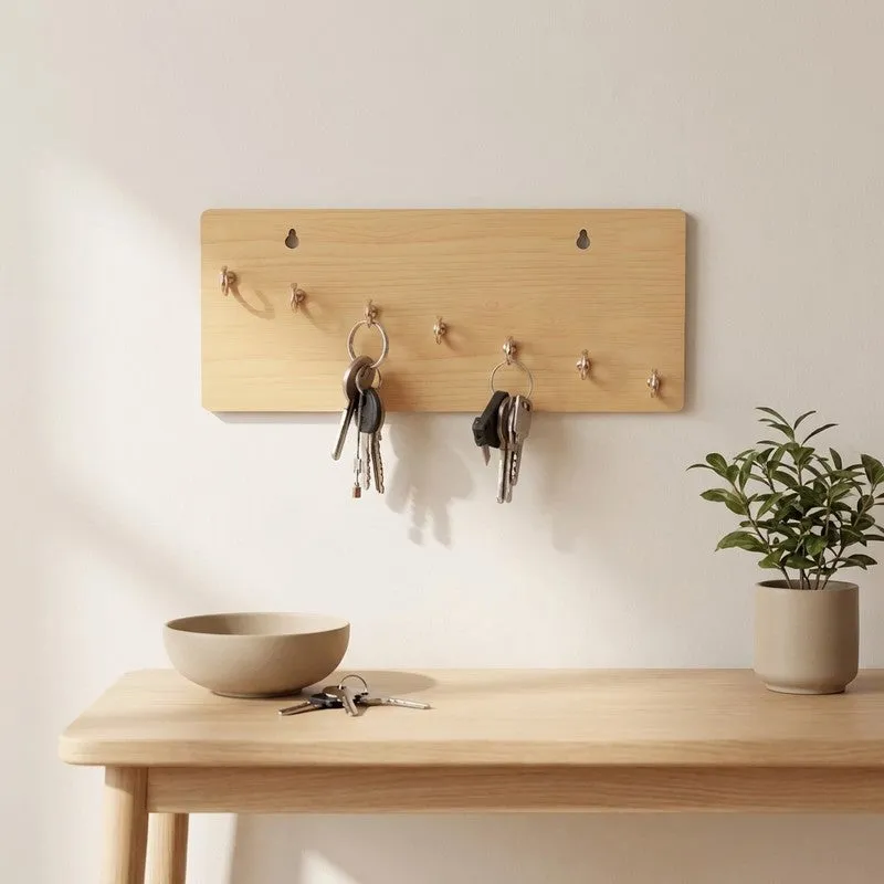 HomeGreet MDF Hooks & Key Holders media 1