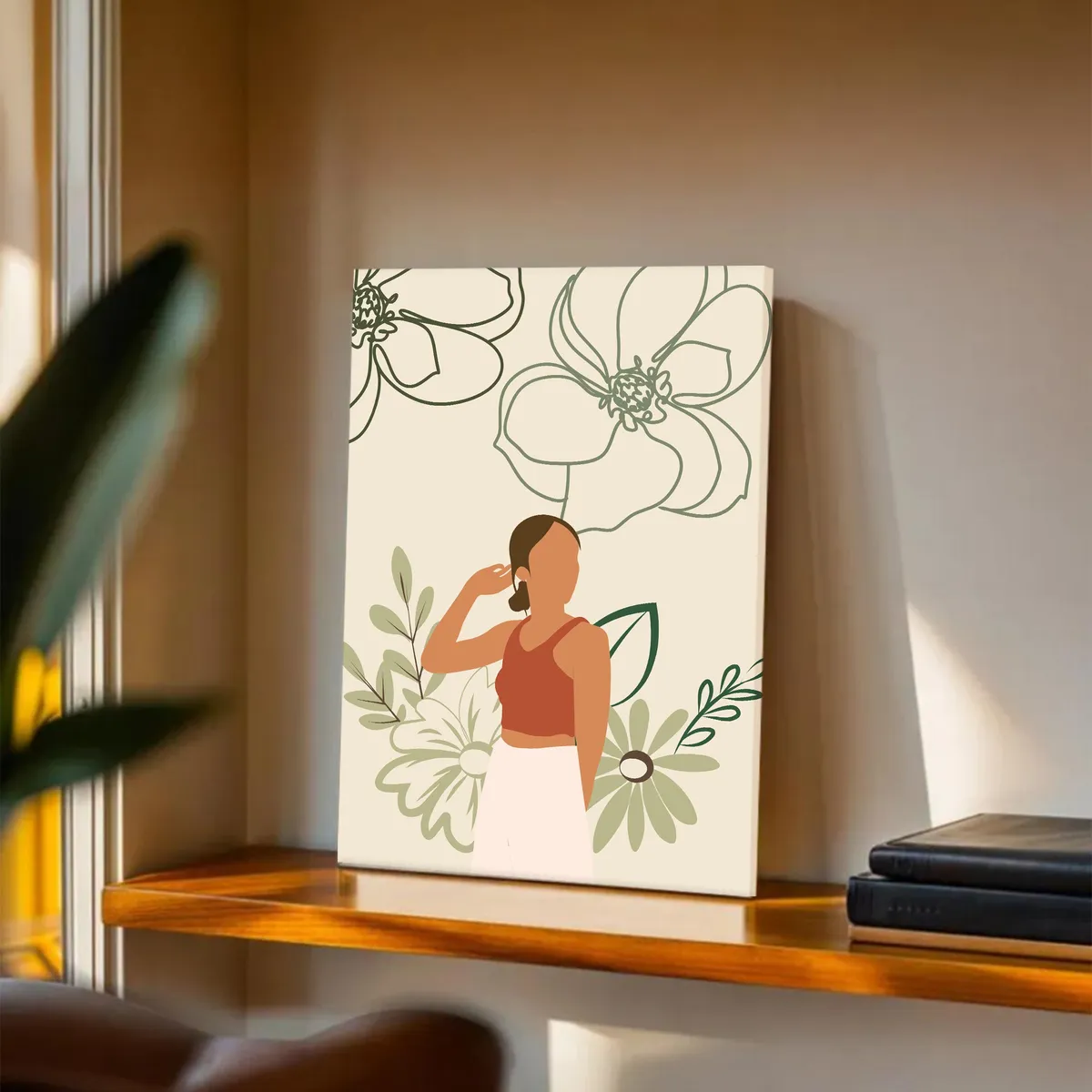 Daydream Cotton Canvas Wall Painting media 2