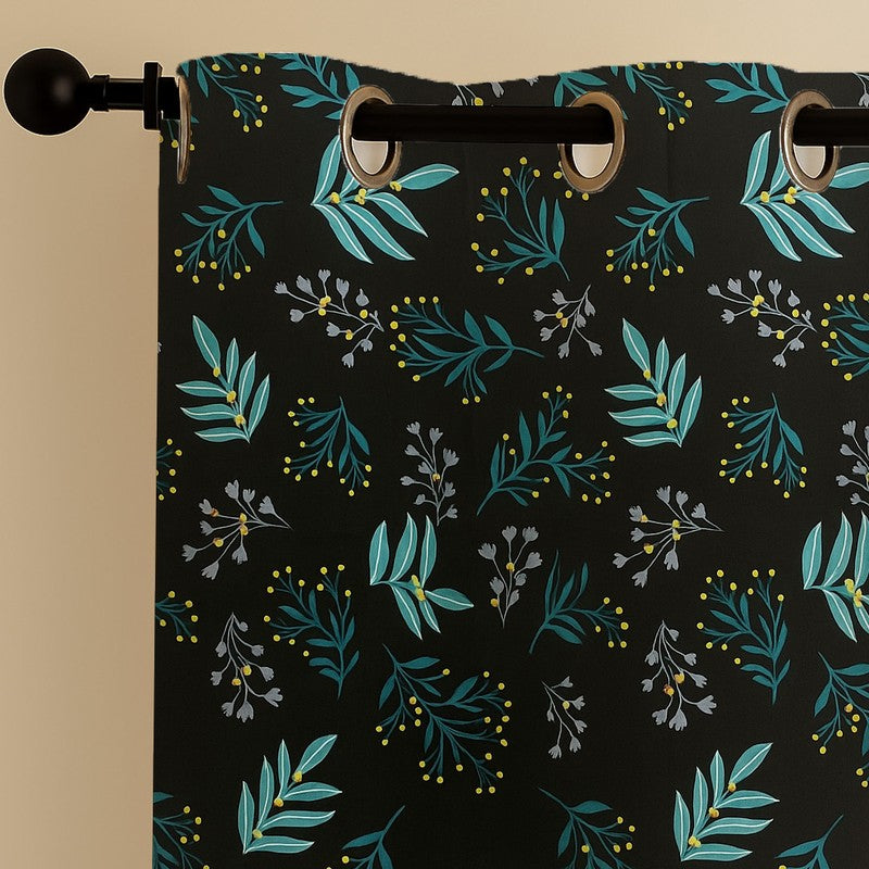 Midnight Garden Curtain - Set Of Two media 3