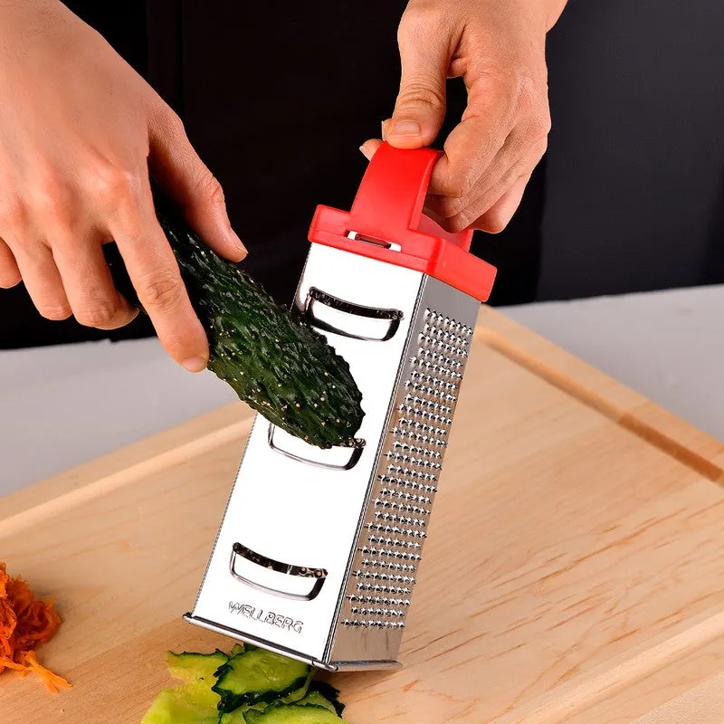 Wellberg 4-in-1 Stainless Steel Grater media 5